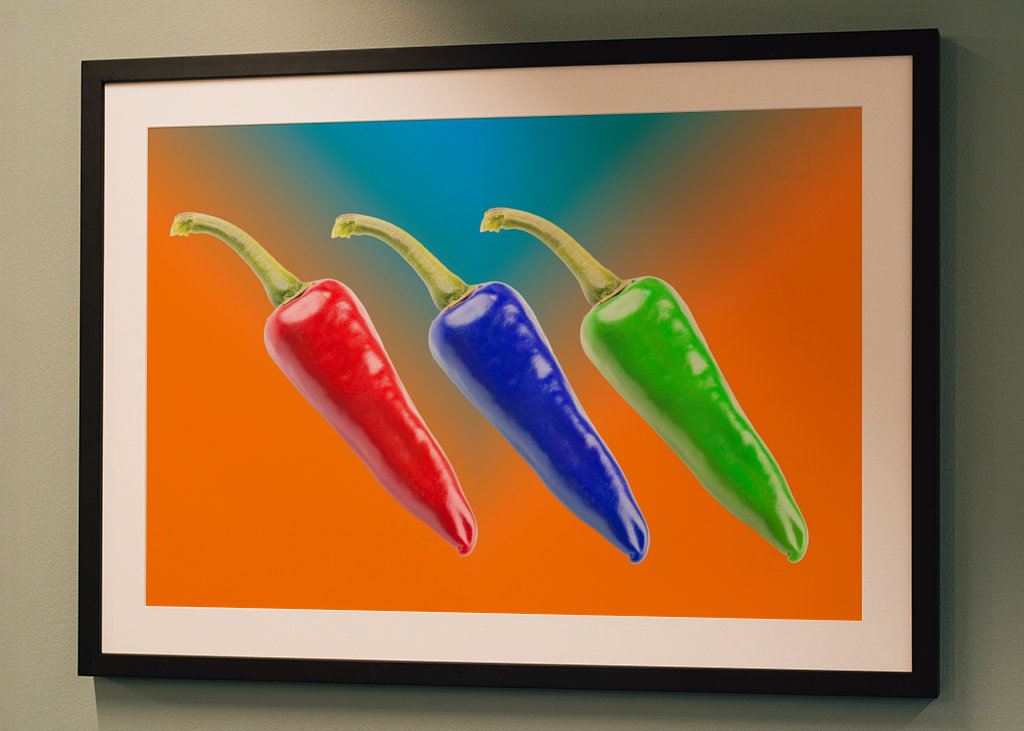 Colorful Pepperonies