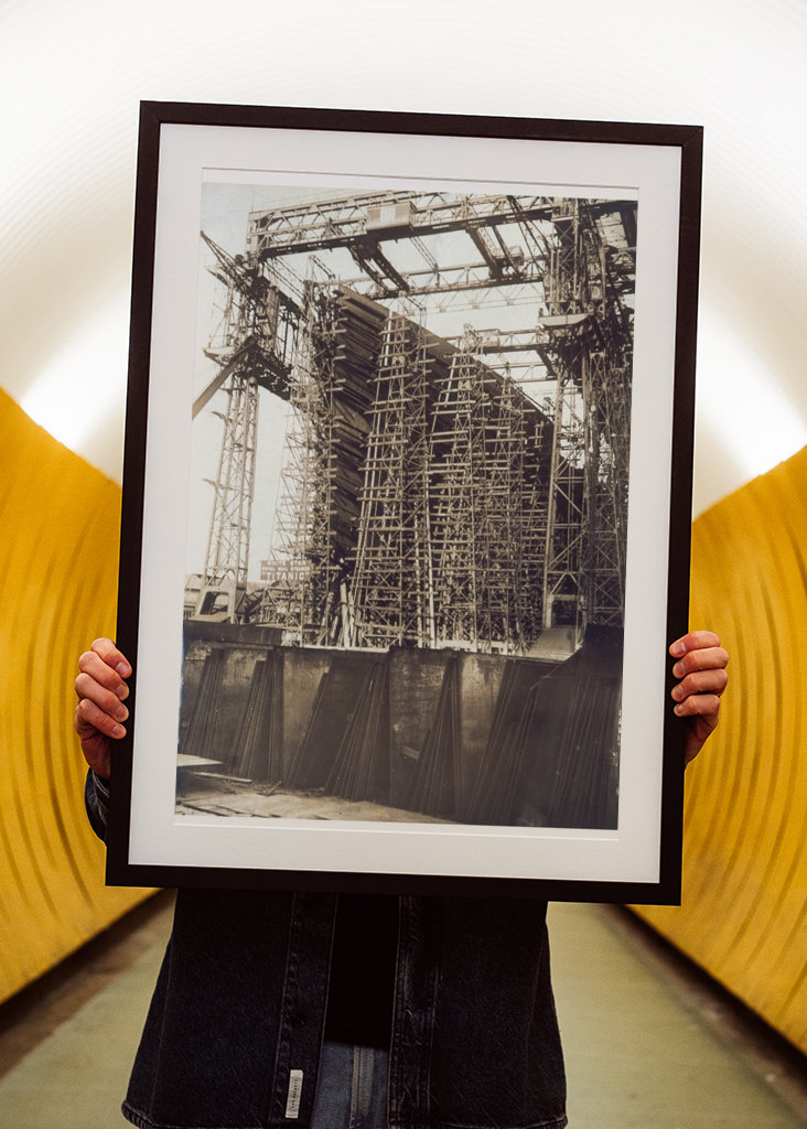 RMS Titanic in de scheepswerf