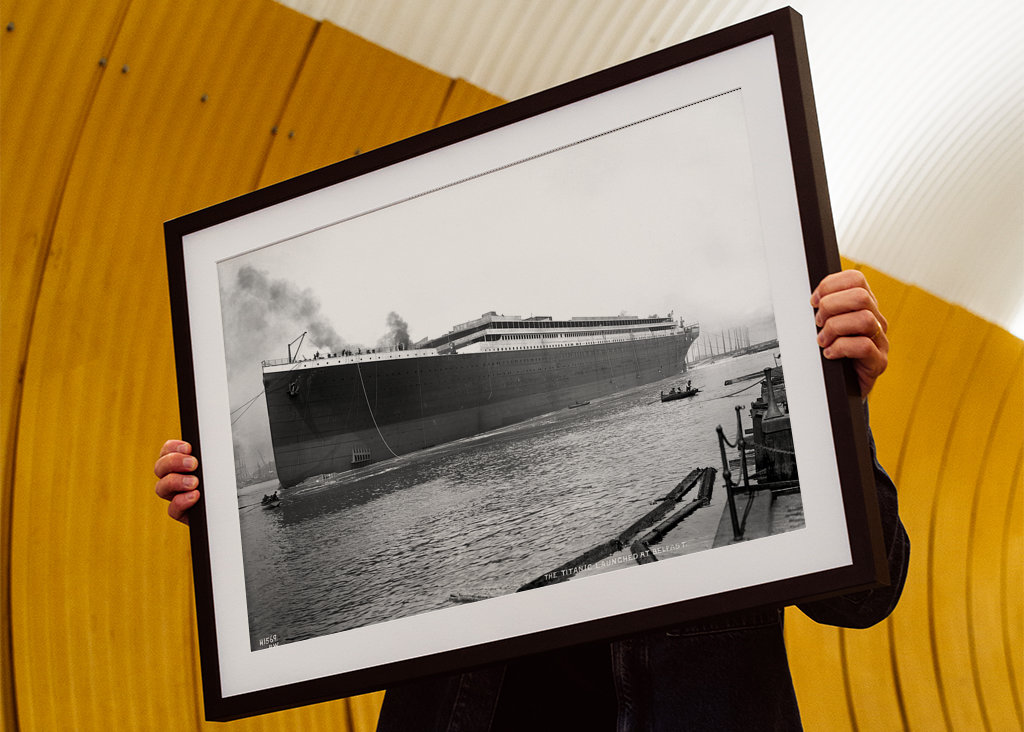 RMS Titanic nach Stapellauf
