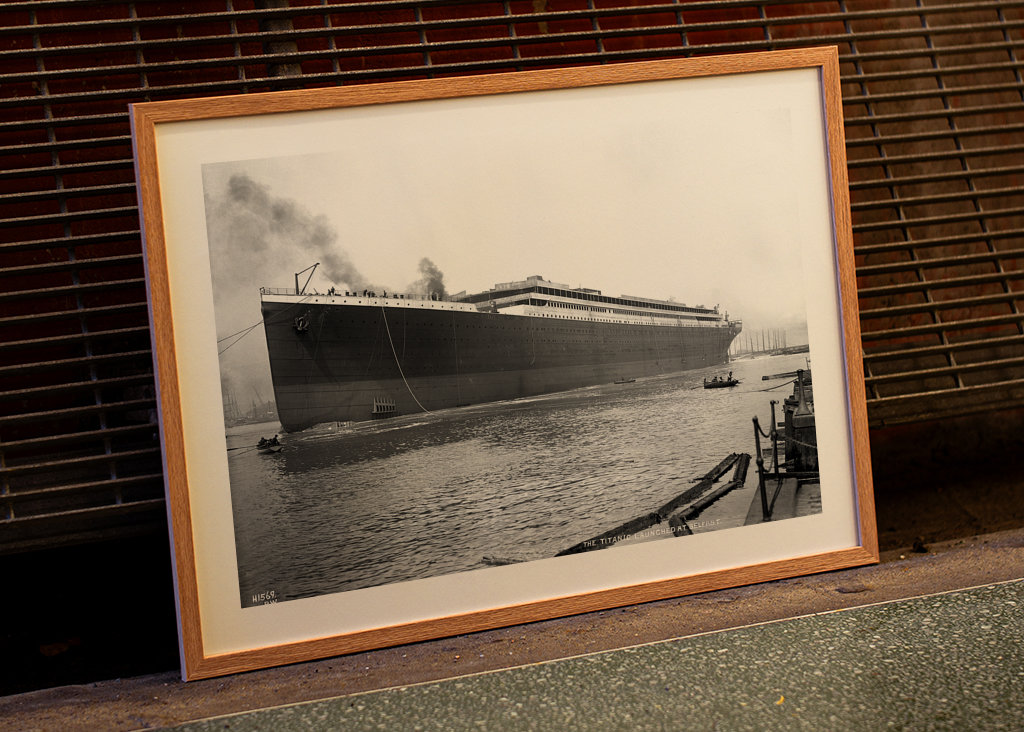 RMS Titanic nach Stapellauf