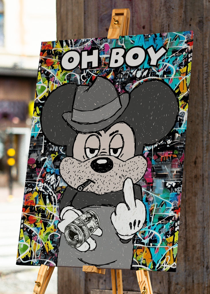 Mickey Maus es la mafia de Disney.