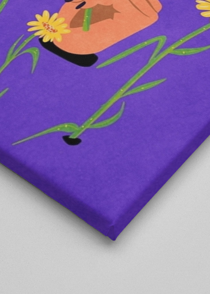 La fille veut s’épanouir, alors elle l’a fait