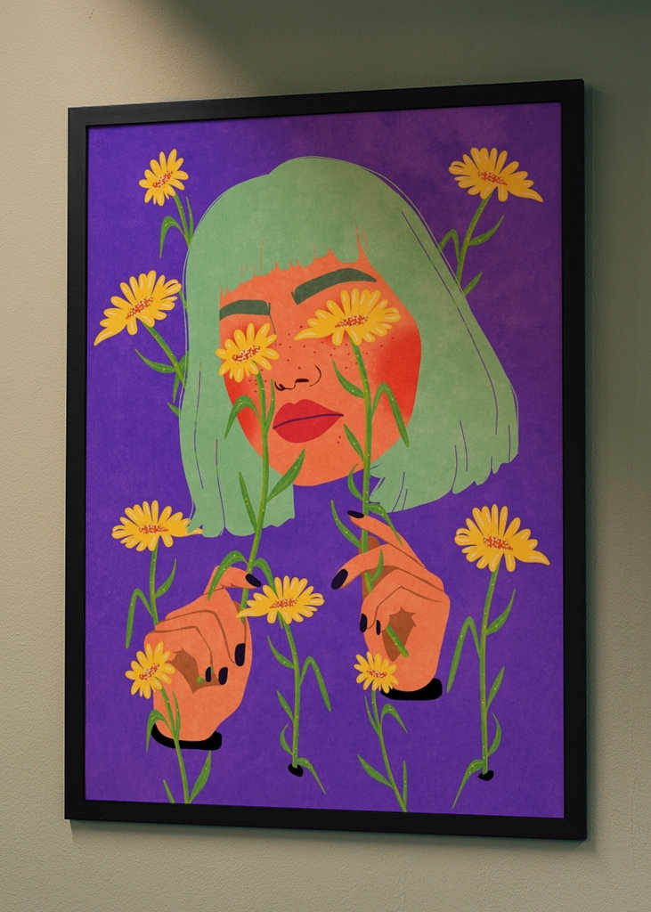 La fille veut s’épanouir, alors elle l’a fait