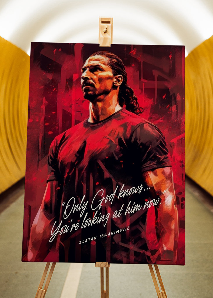 Zlatan Ibrahimovic Kunstzitat
