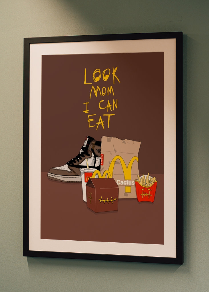 meme look mom i'cant eat