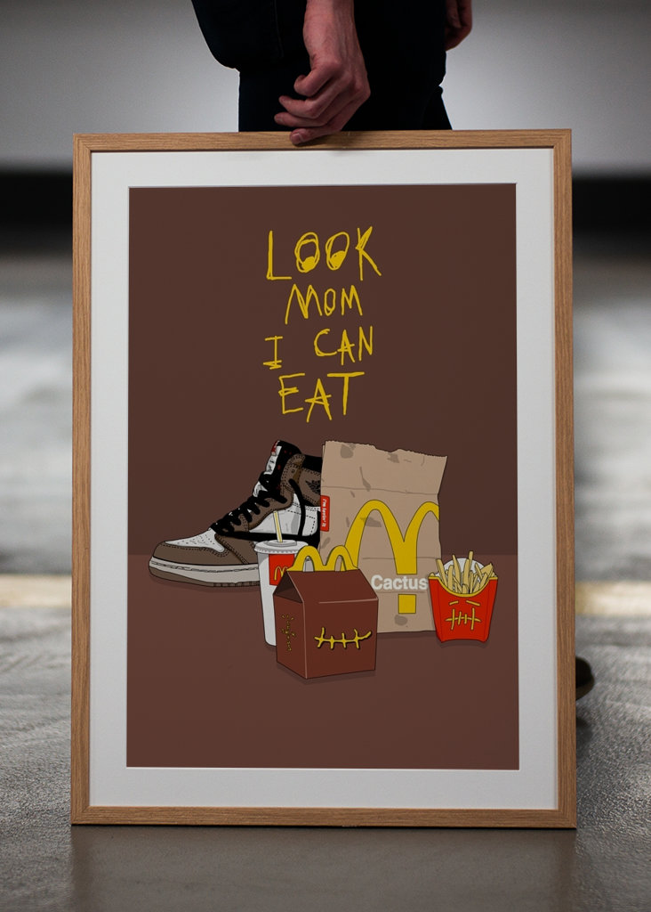 meme look mom i'cant eat