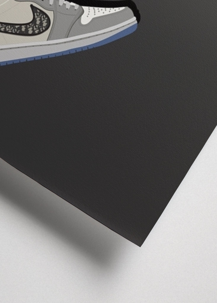 Jordan x Dior rika sneakers