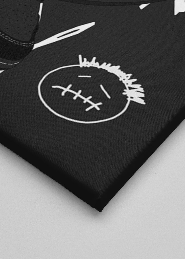 Jordan 1 Low Schwarz Weiß 