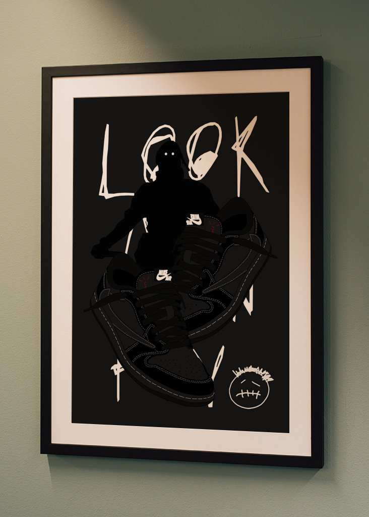 Jordan 1 Low Schwarz Weiß 