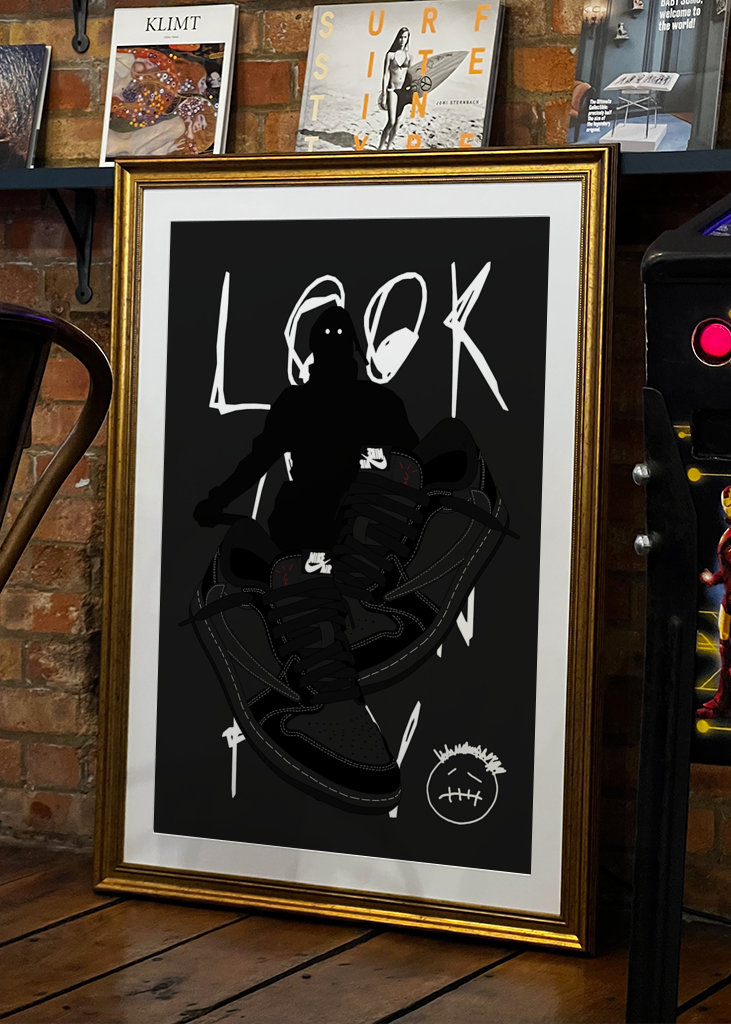 Jordan 1 Low Schwarz Weiß 