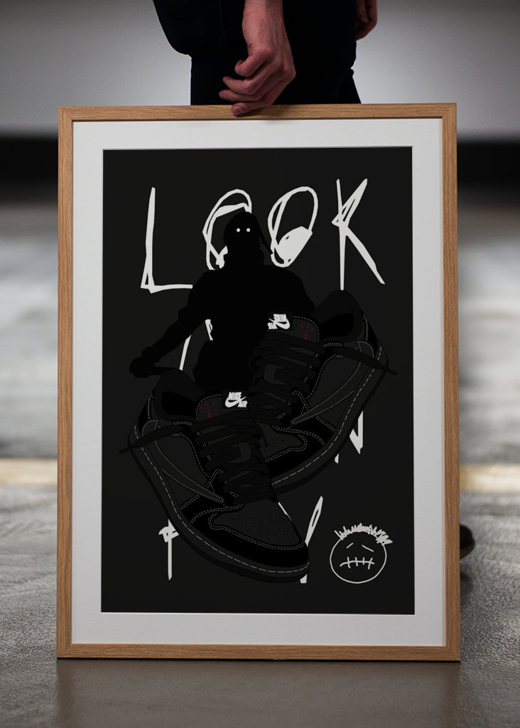 Jordan 1 Low Schwarz Weiß 