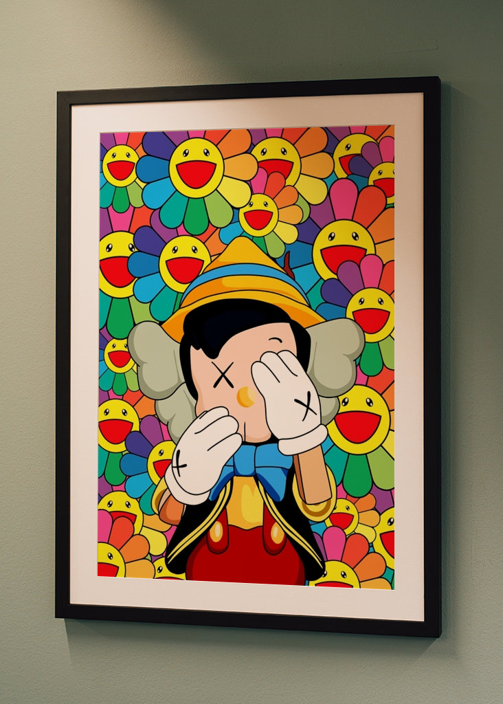 アダムリスター シルクスクリーン ミュウツー ピカチュウ ポケモン kaws STRAYM | RWA Platform