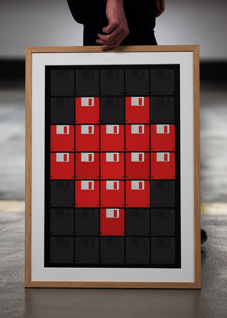 Floppy Pixel - Cuore