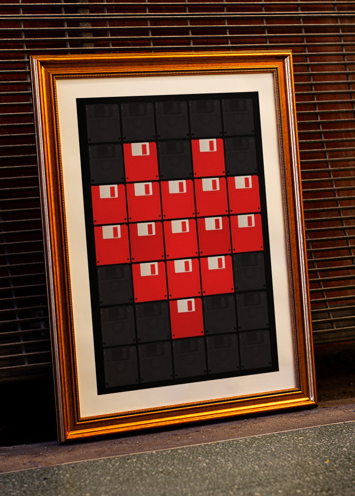 Floppy Pixel - Cuore