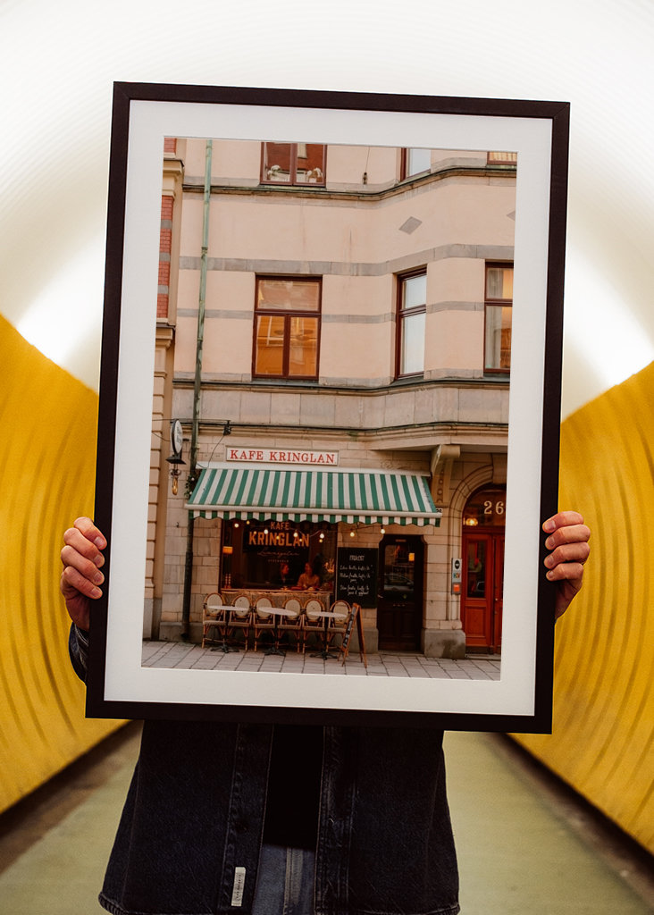 Café in Stockholm, Sweden