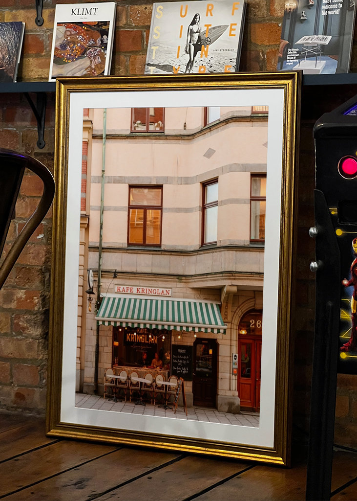 Café in Stockholm, Sweden