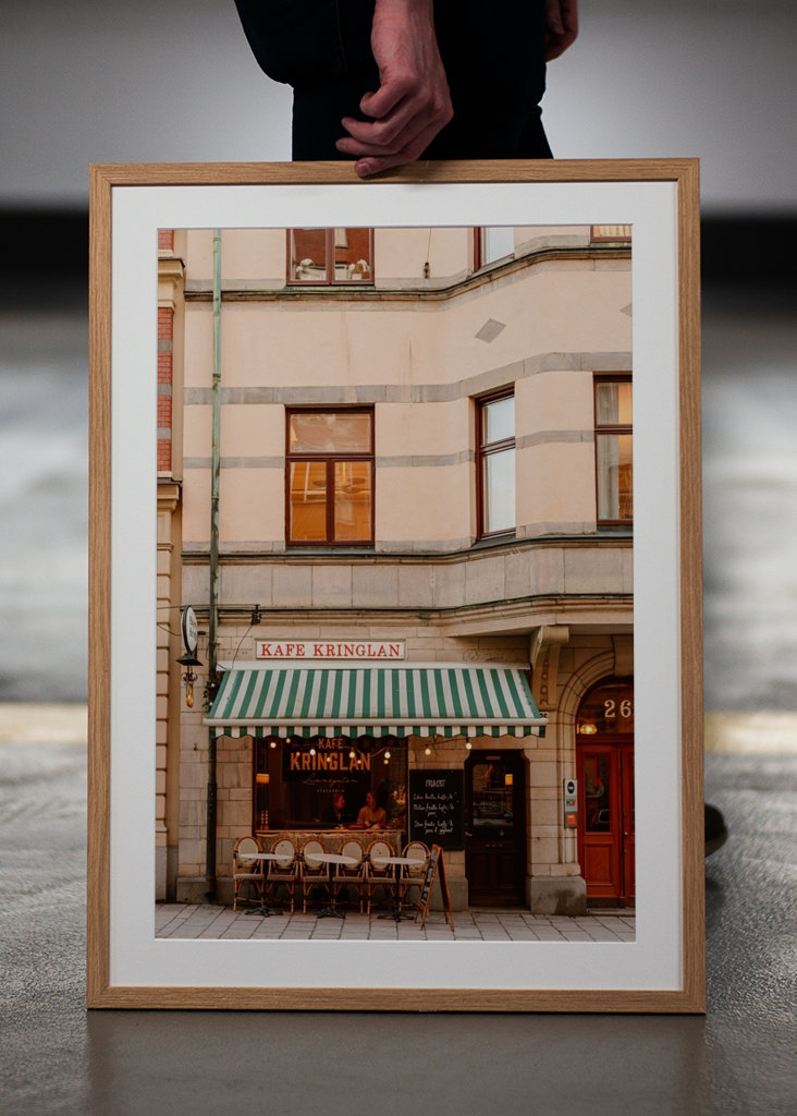 Café in Stockholm, Sweden