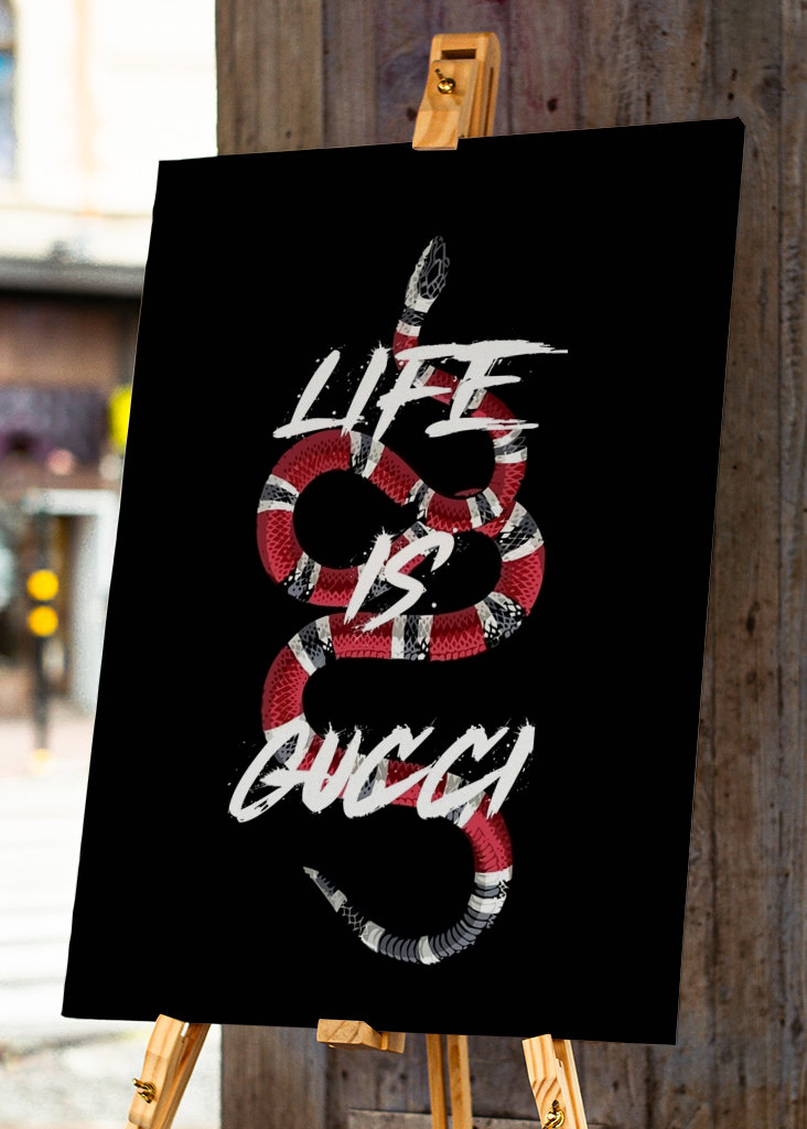 Das Leben ist Gucci Schlange