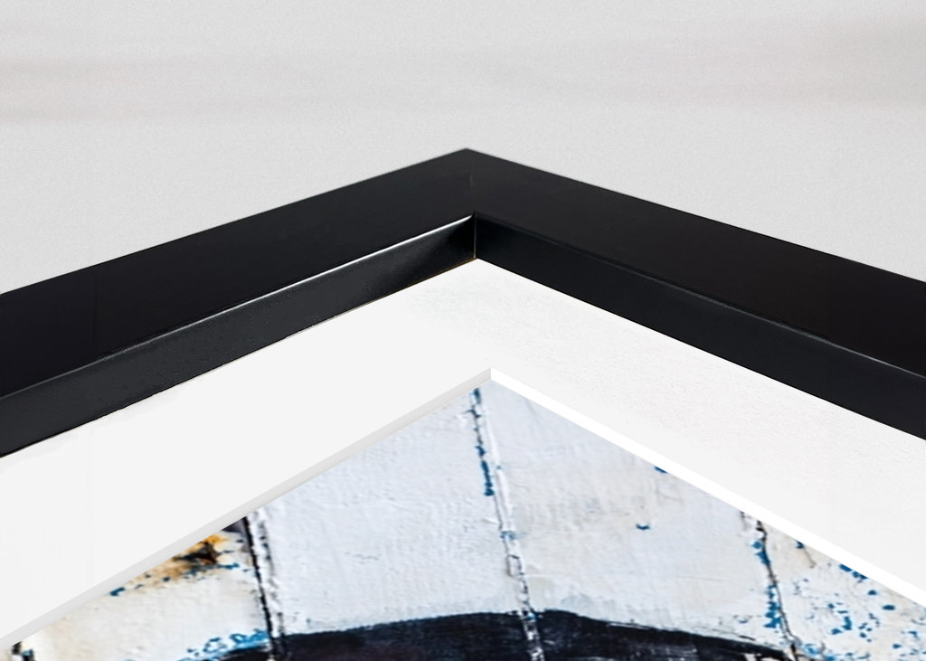 Letters on colorful wood CM