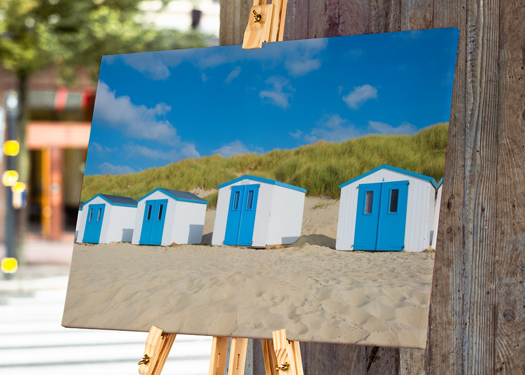 Vadeøya med strandhus