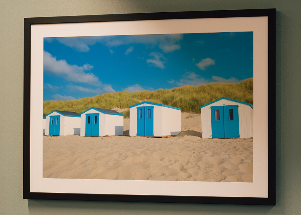 Vadeøya med strandhus