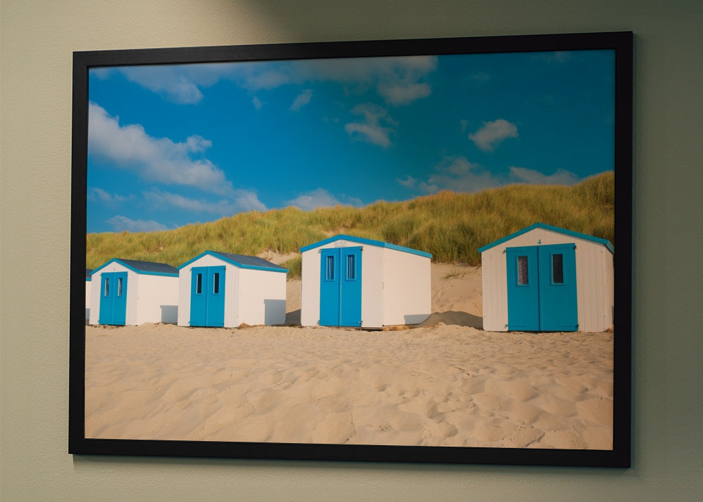 Vadeøya med strandhus