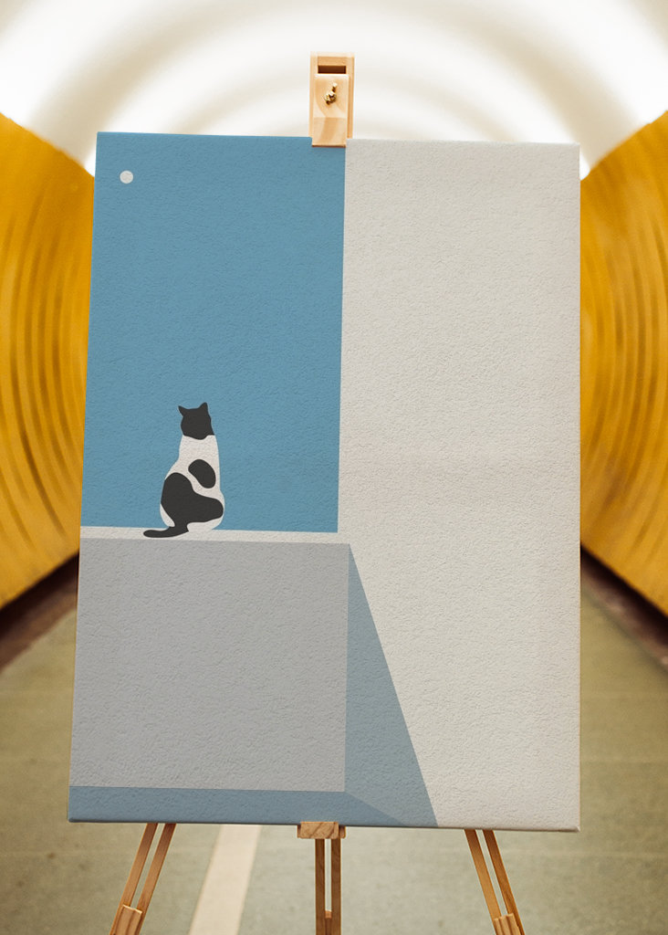 Tagträumen in der Ecke