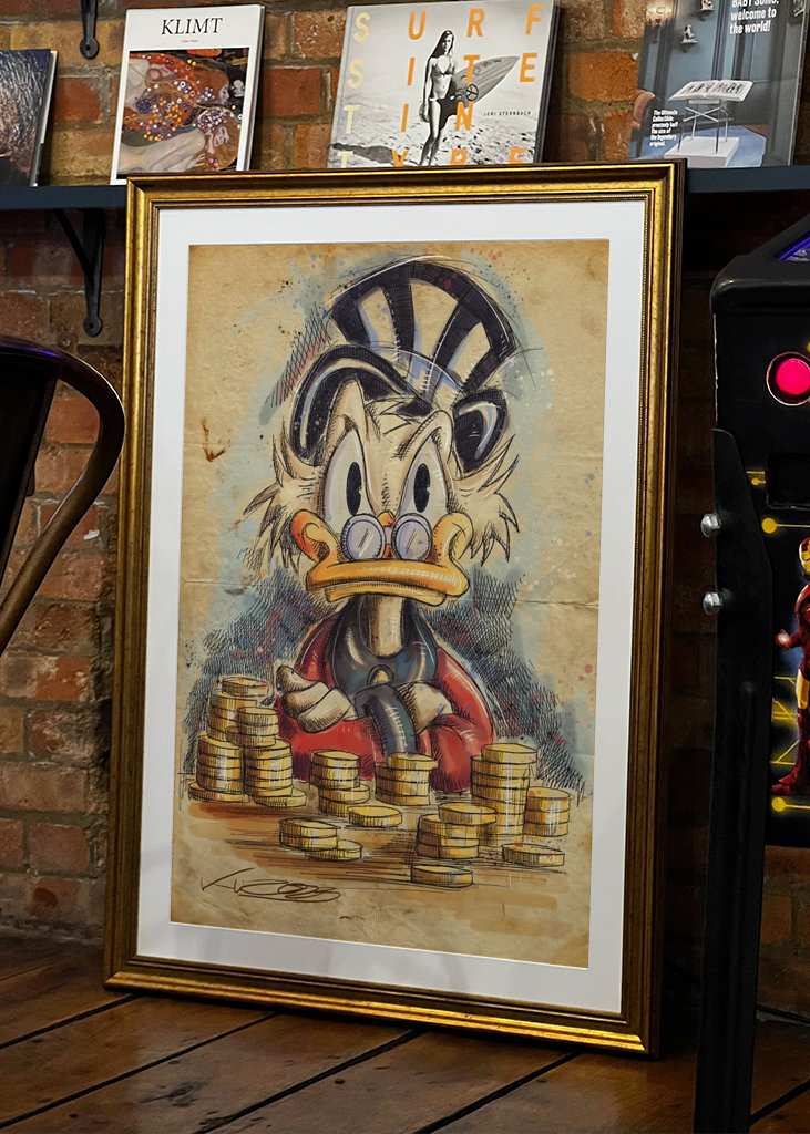 El Scrooge: ¿Quieres dinero?