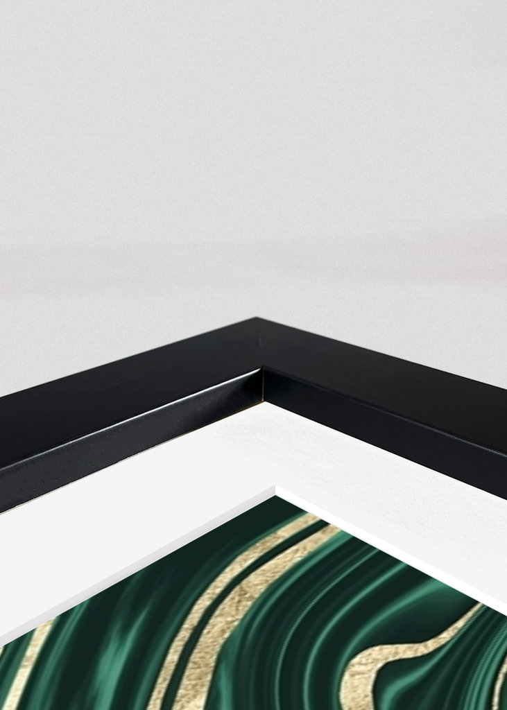 Emerald Green Gold Marble