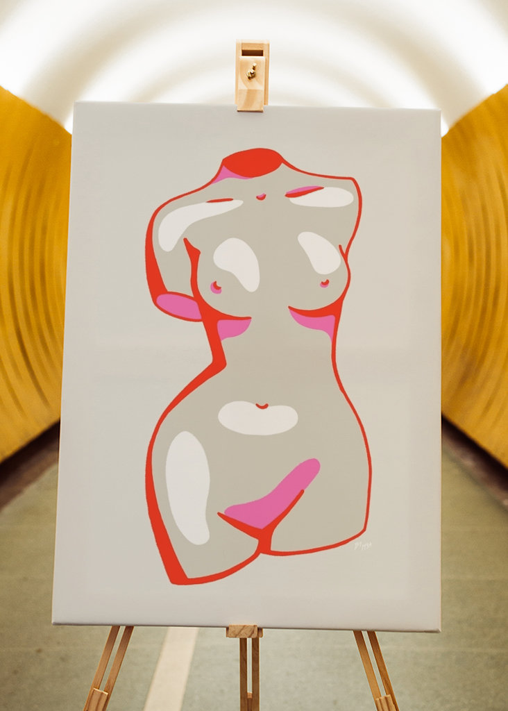 Színes női formák