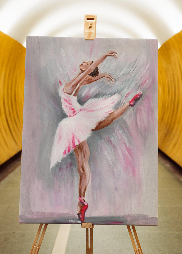 Obraz akrylowy baletnicy