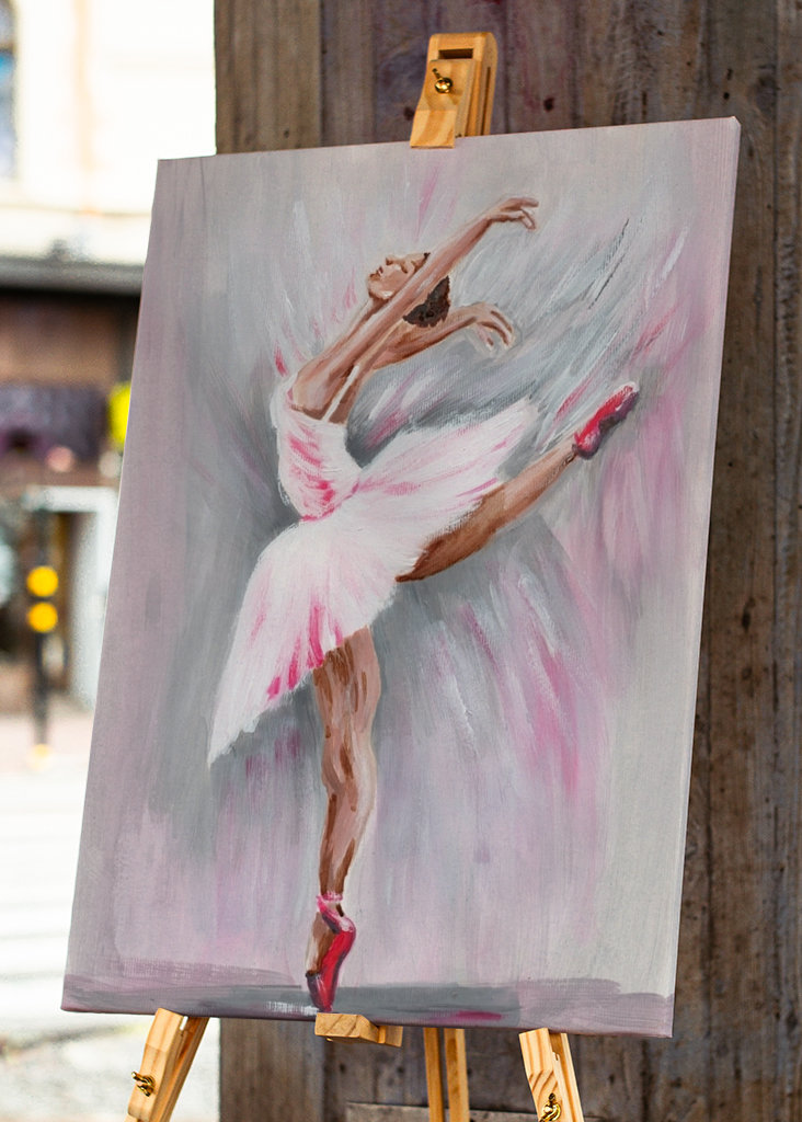 Obraz akrylowy baletnicy