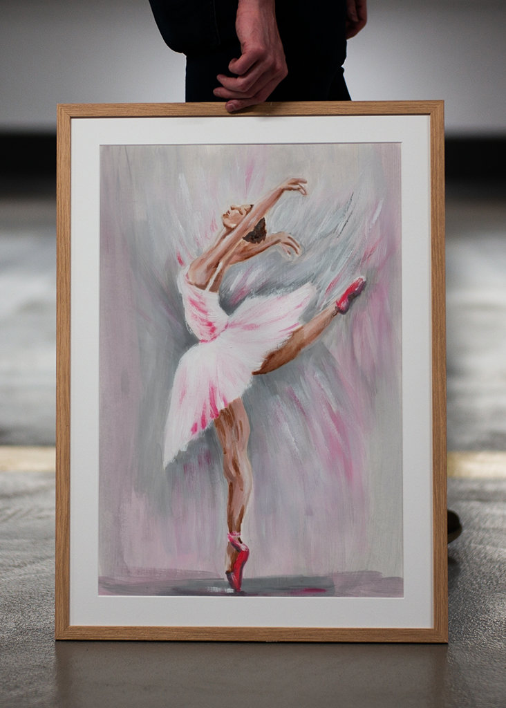 Obraz akrylowy baletnicy