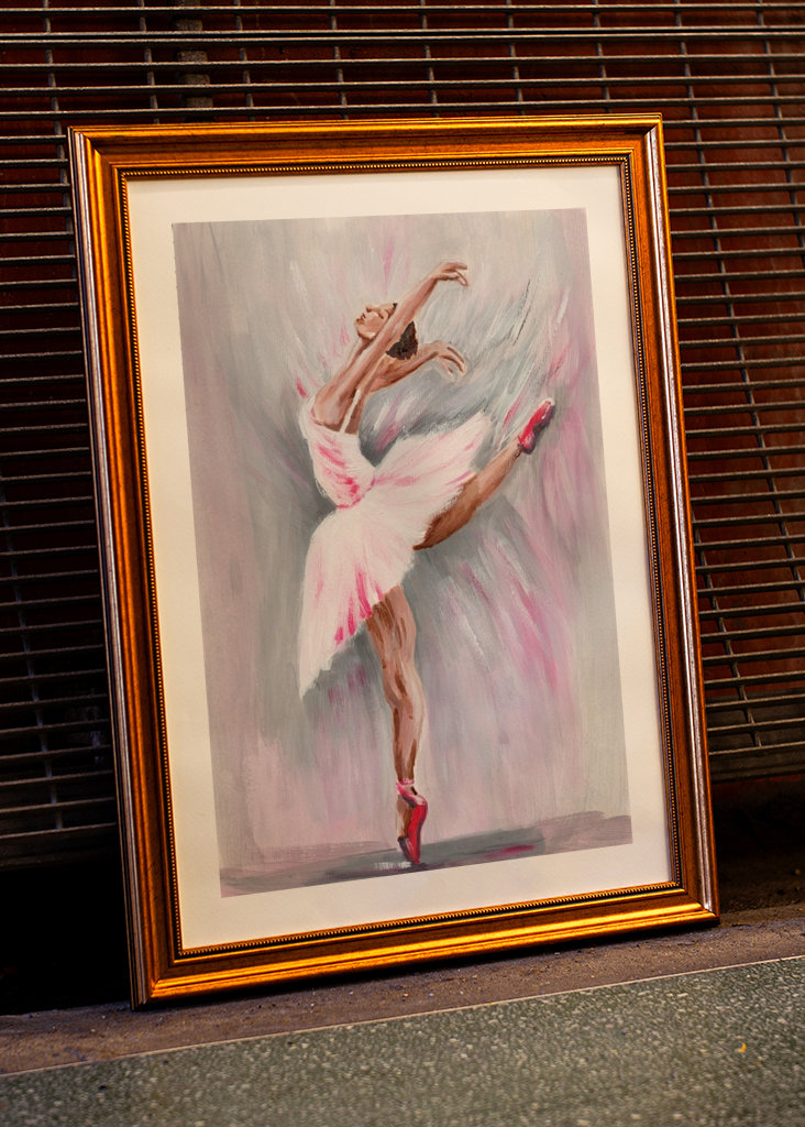 Obraz akrylowy baletnicy