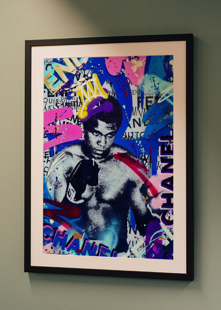 GRAFFITI DER MARKE ALI