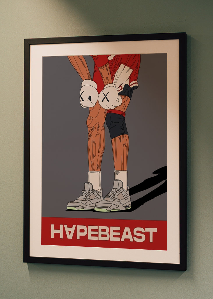 jordan usa retrò kaws