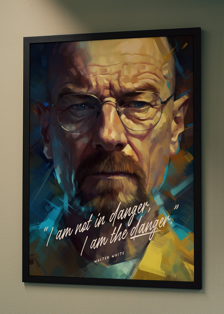 Walter White Breaking Bad Art 