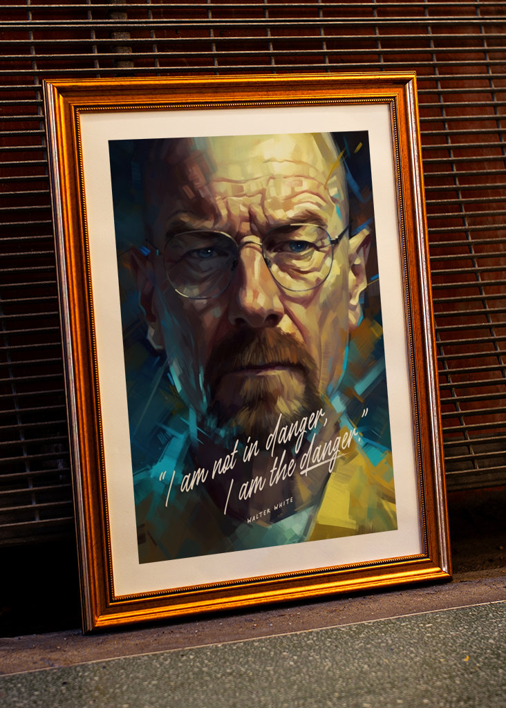 Walter White Breaking Bad Art 