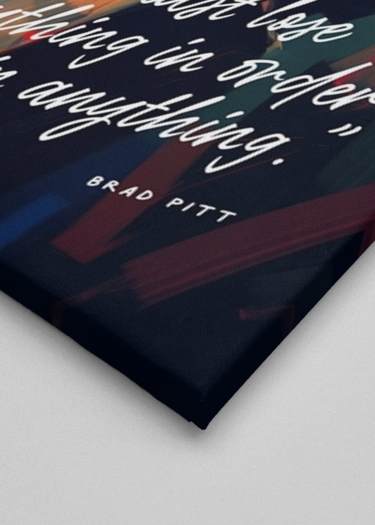 Brad Pitt Art Citat