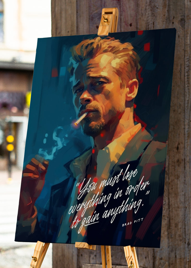 Brad Pitt Art Citat