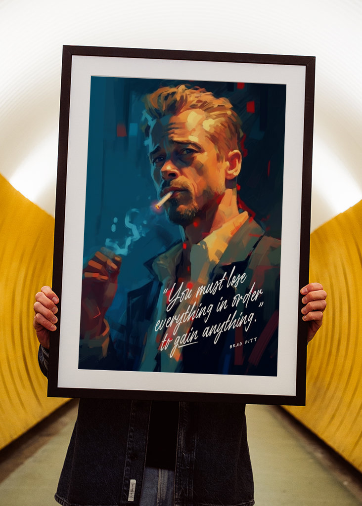 Brad Pitt Art Citat