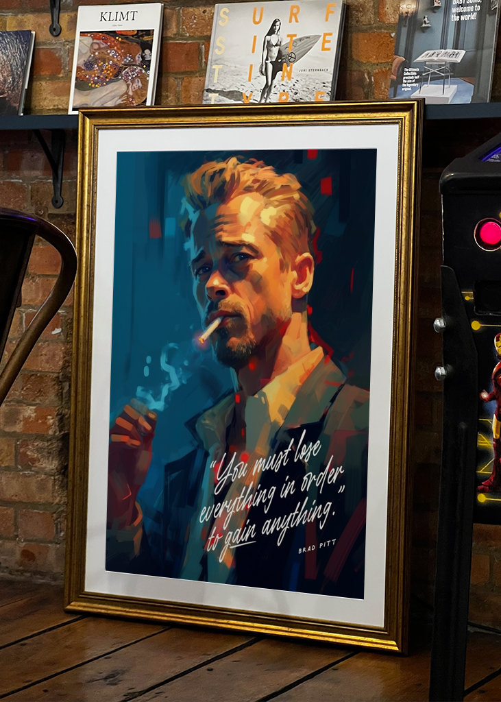 Brad Pitt Art Citat