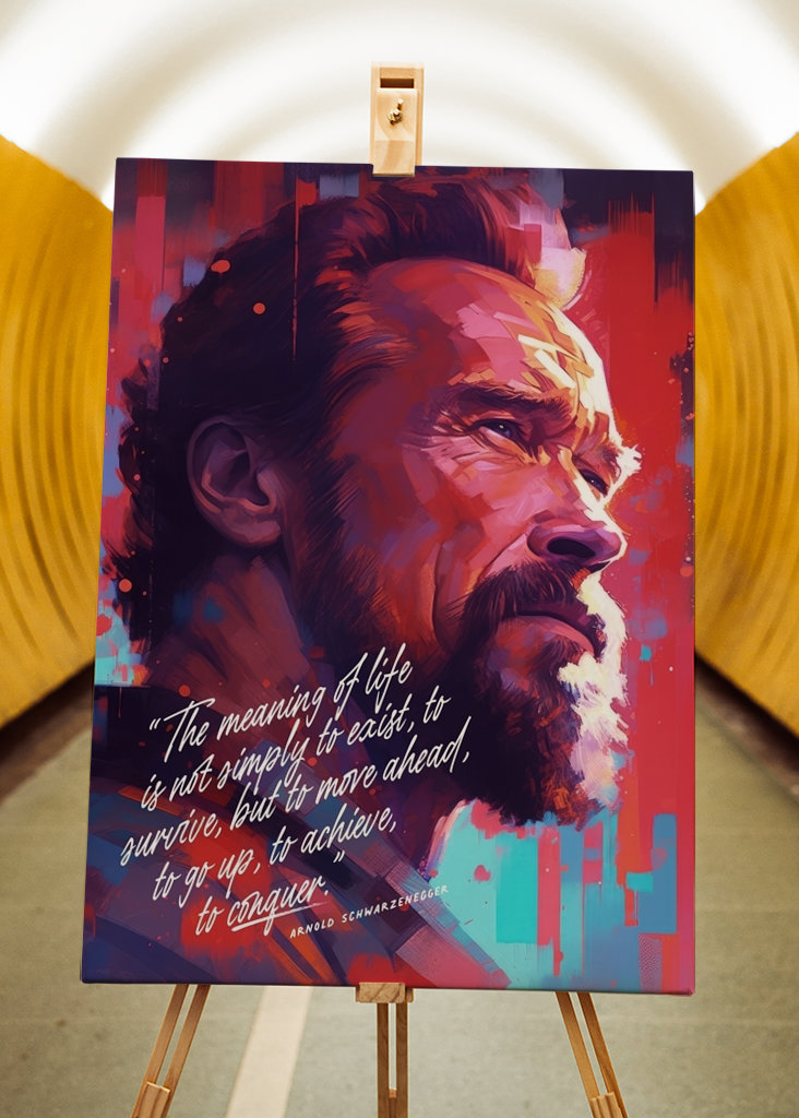 Arnold Schwarzenegger Art Quot