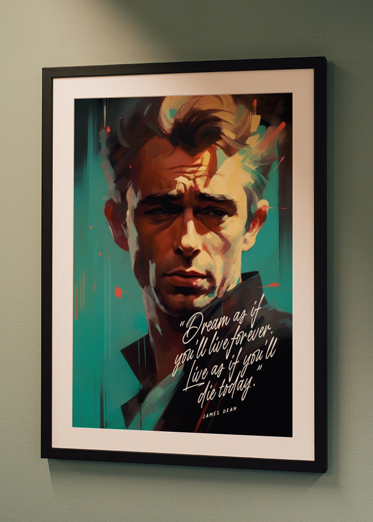 James Dean Kunstzitat