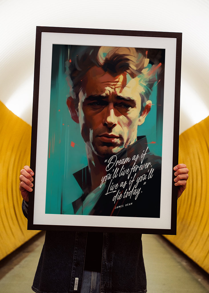 James Dean Kunstzitat