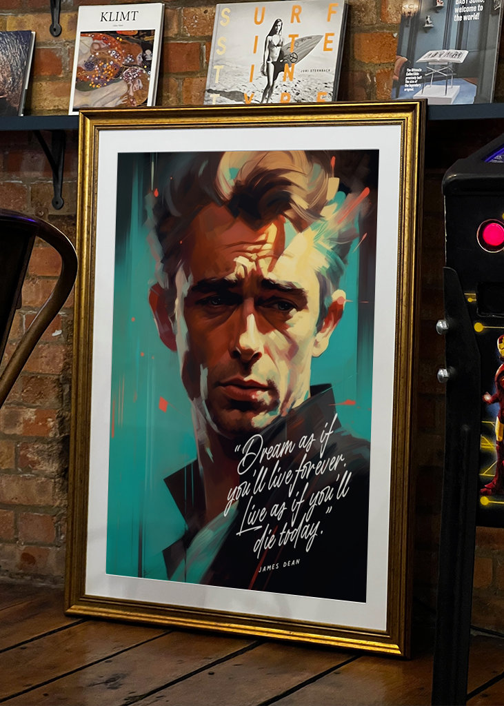 James Dean Kunstzitat