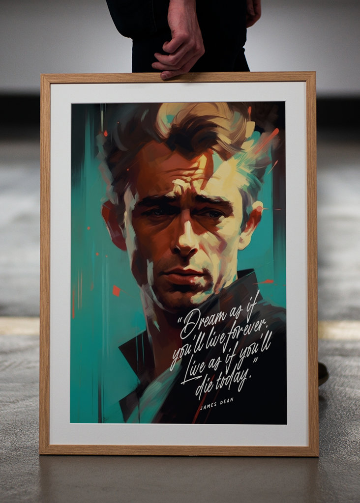 James Dean Kunstzitat