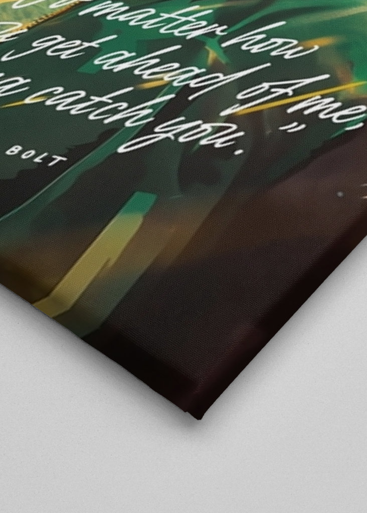 Usain Bolt Art Quote