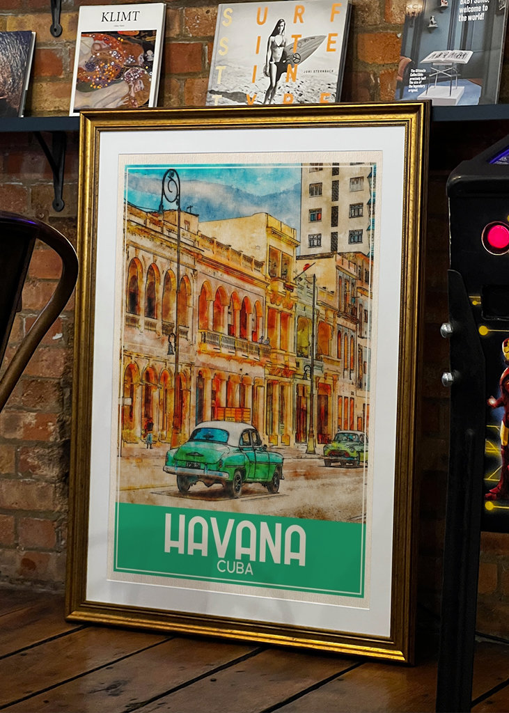 Havana Cuba Travel Art