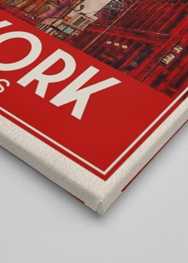 New York USA Travel Art